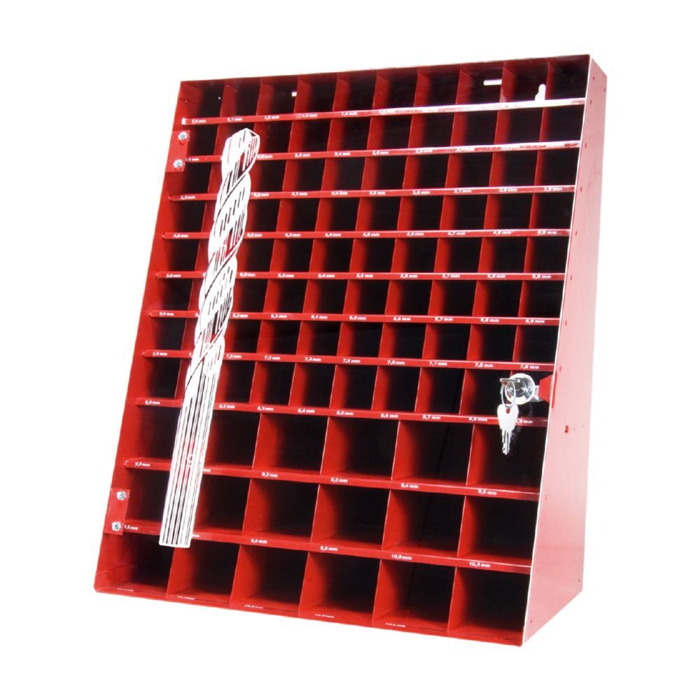 Ruko Spiralbohrer Schrank leer mit Fächer Produktbild Ruko Spiralbohrer Schrank leer mit Fächer
