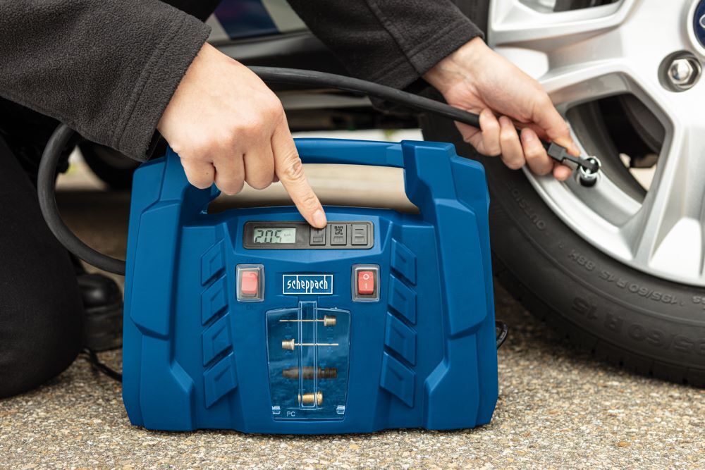 Scheppach Mobiler Kompressor 1100 W 8 bar AIR FORCE 5 Produktbild Scheppach Mobiler Kompressor 1100 W 8 bar AIR FORCE 5 bild 2