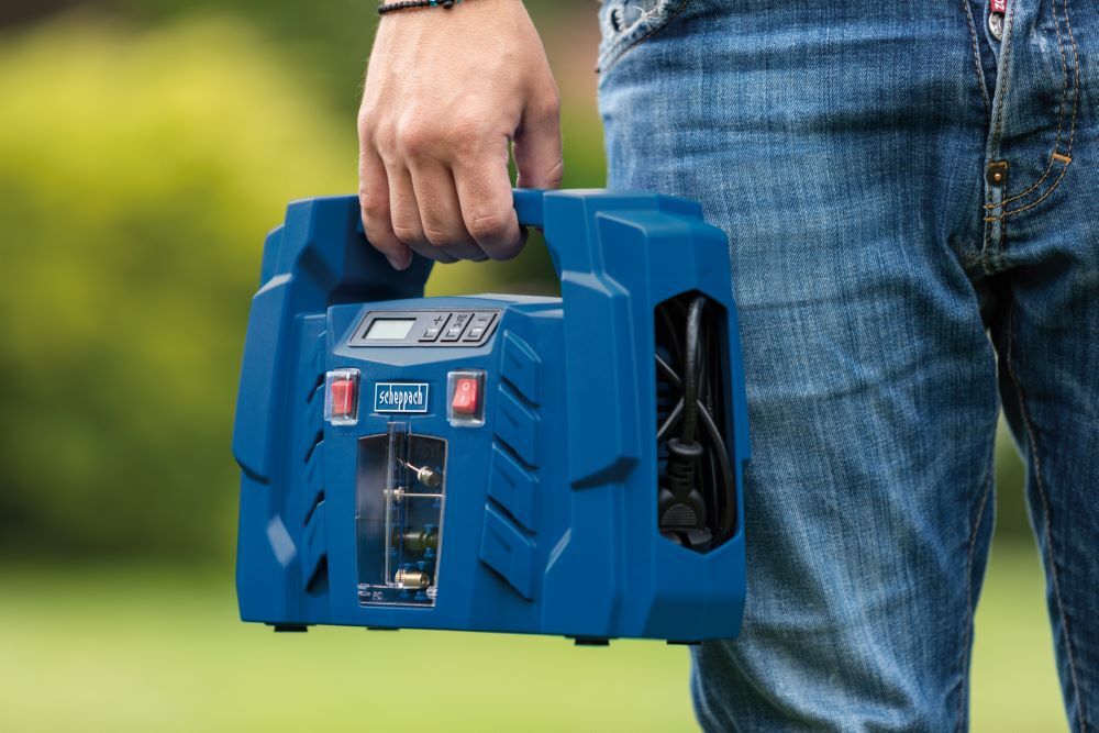 Scheppach Mobiler Kompressor 1100 W 8 bar AIR FORCE 5 Produktbild Scheppach Mobiler Kompressor 1100 W 8 bar AIR FORCE 5 bild 3