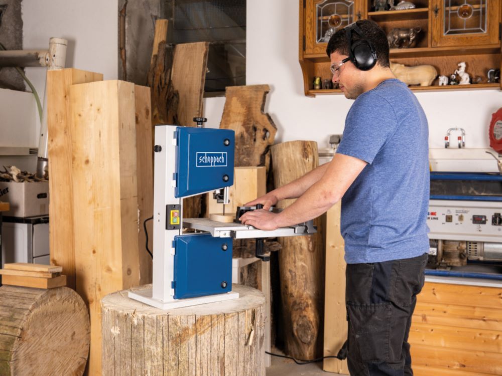 Scheppach Bandsäge HBS30 230V/50Hz inklusive 3 Sägeblätter Produktbild Scheppach Bandsäge HBS30 230V/50Hz inklusive 3 Sägeblätter bild 2