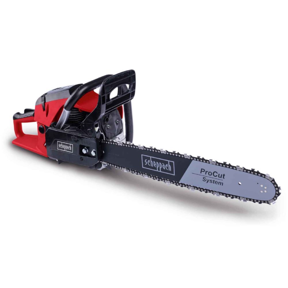 Produktbild Scheppach Benzin Kettensäge PCS53 2,7 PS 2,0 kW 2 Takt Benzinmotor