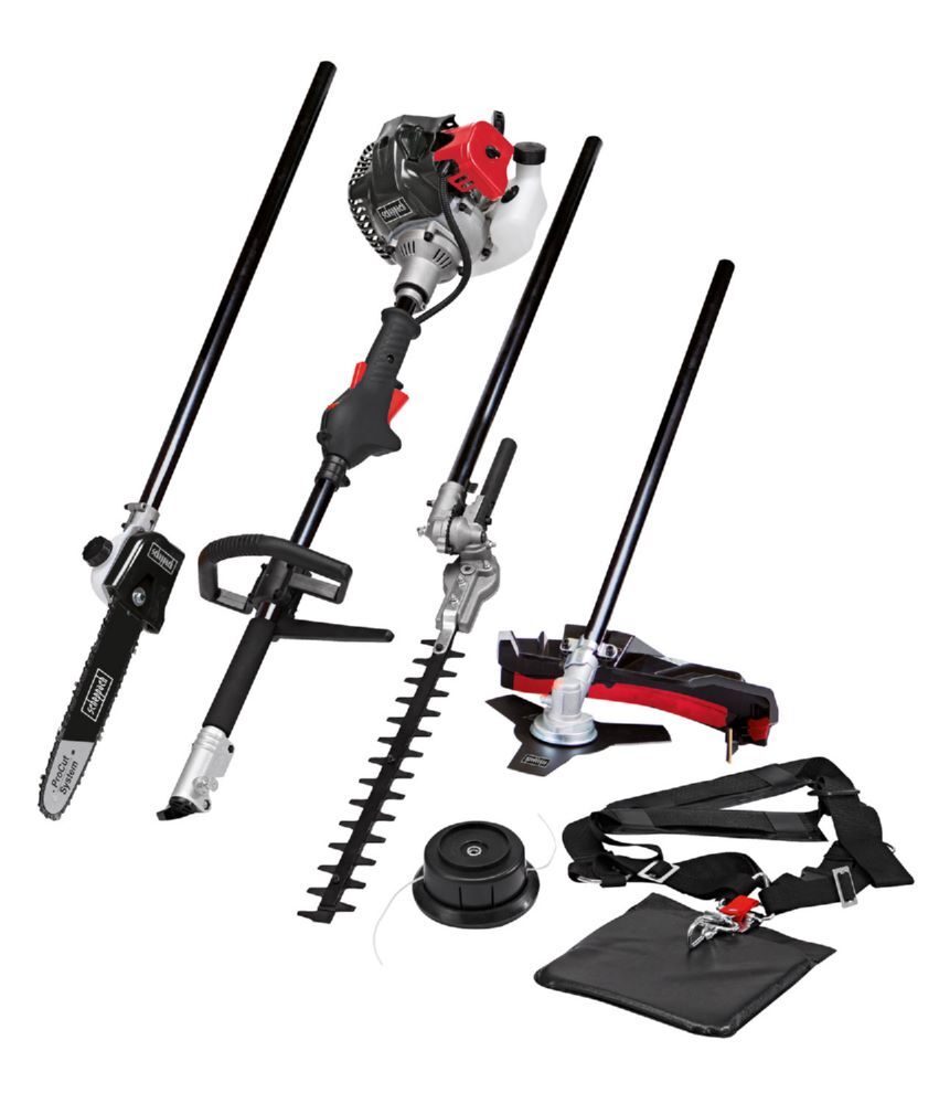 Scheppach 4 in 1 Benzin - Multitool inklusive Schultergurt 2-Takt-Motor 1.8 PS Produktbild Scheppach 4 in 1 Benzin - Multitool inklusive Schultergurt 2-Takt-Motor 1.8 PS