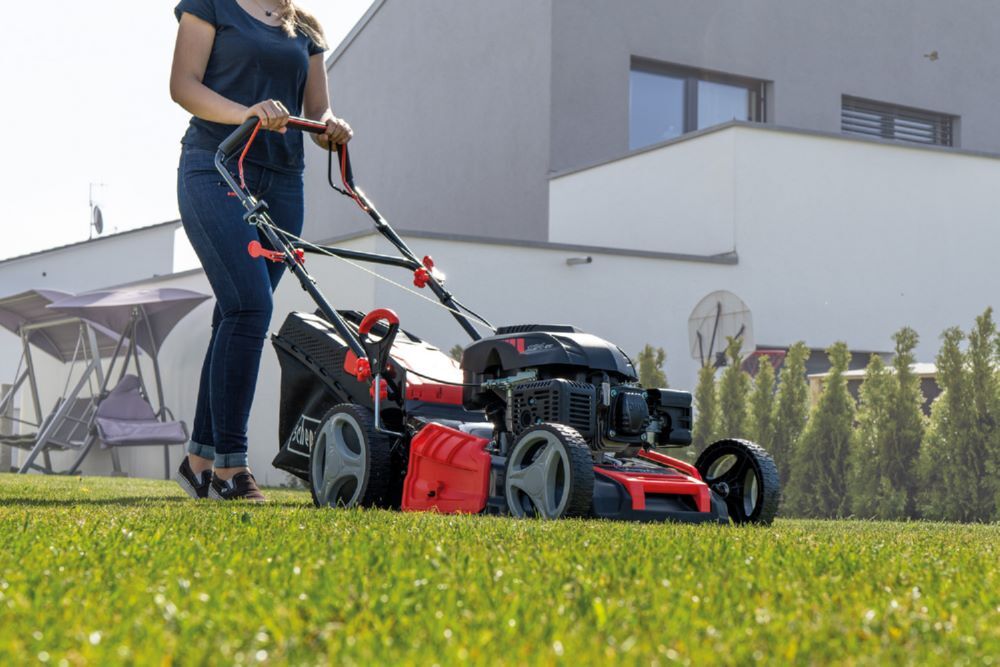 Scheppach Benzin-Rasenmäher mit Radantrieb Breite 530 mm 7 PS Produktbild Scheppach Benzin-Rasenmäher mit Radantrieb Breite 530 mm 7 PS bild 4