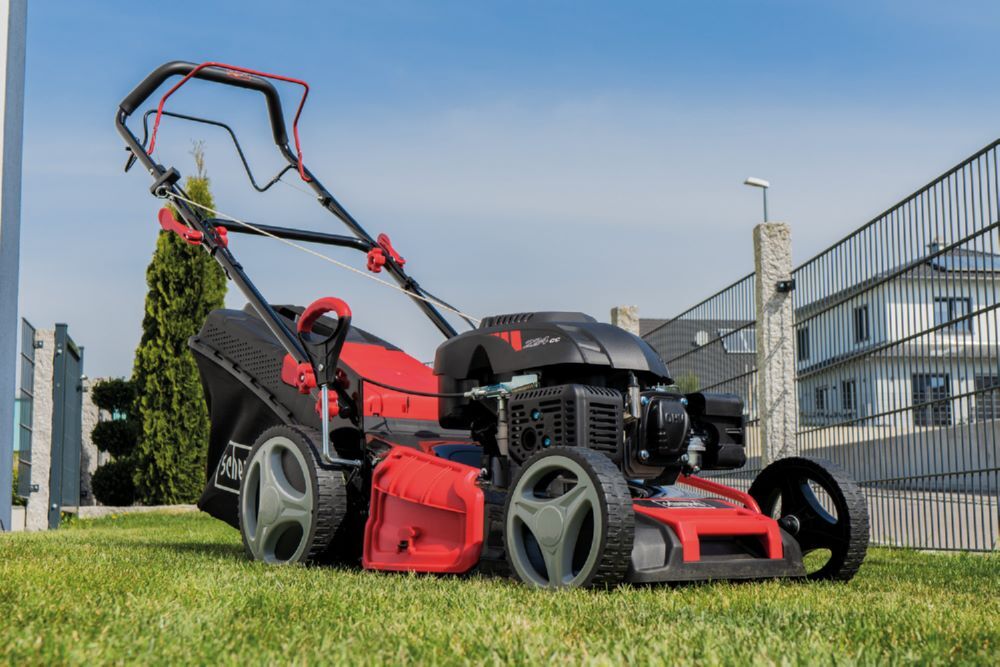 Scheppach Benzin-Rasenmäher mit Radantrieb Breite 530 mm 7 PS Produktbild Scheppach Benzin-Rasenmäher mit Radantrieb Breite 530 mm 7 PS bild 5