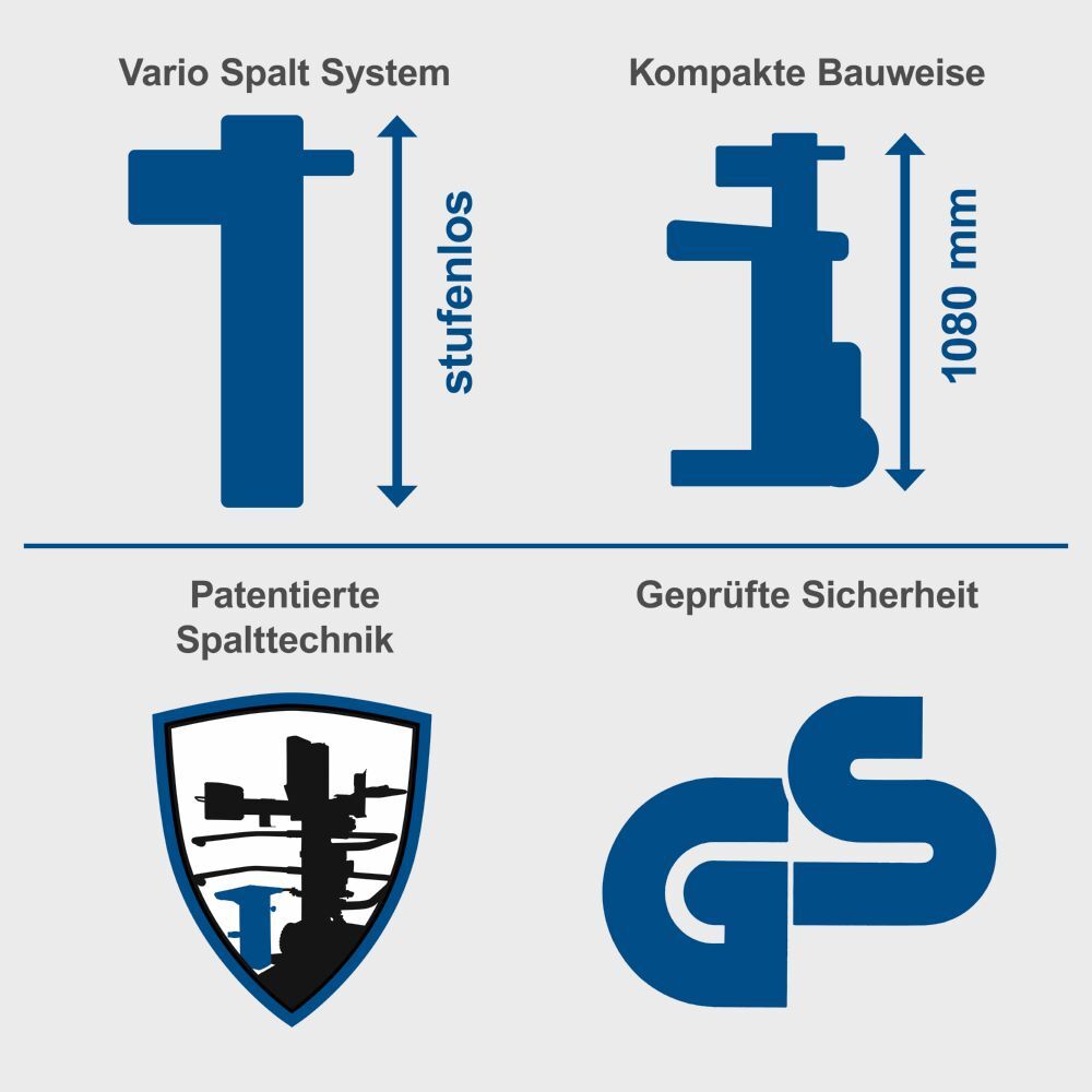 Scheppach Holzspalter Compact 8T - 230 V Produktbild Scheppach Holzspalter Compact 8T - 230 V bild 8
