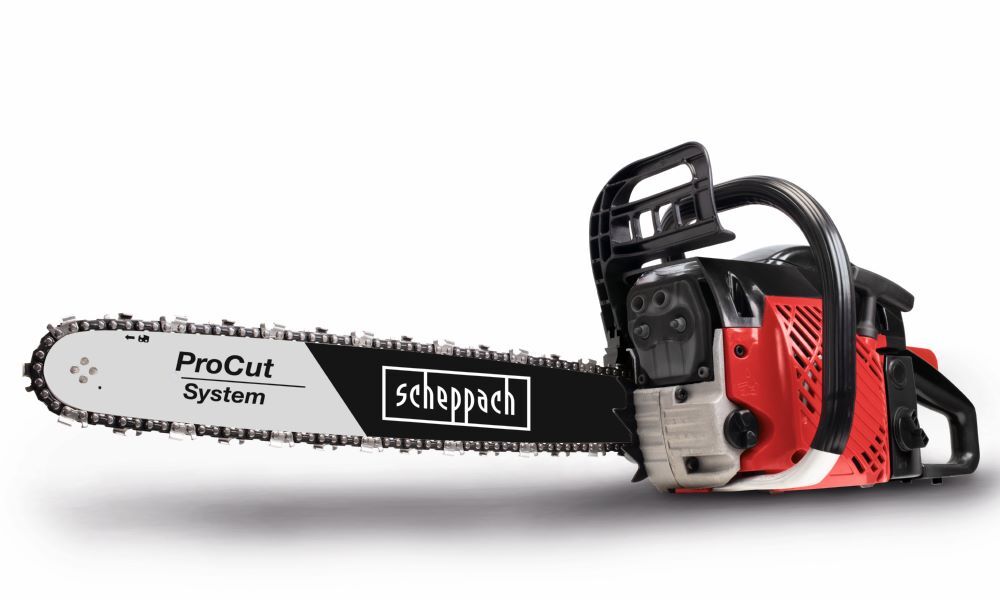 Scheppach Benzin Kettensäge Länge 450 mm CSP50 2,44 PS 2-Takt Motor Produktbild Scheppach Benzin Kettensäge Länge 450 mm CSP50 2,44 PS 2-Takt Motor
