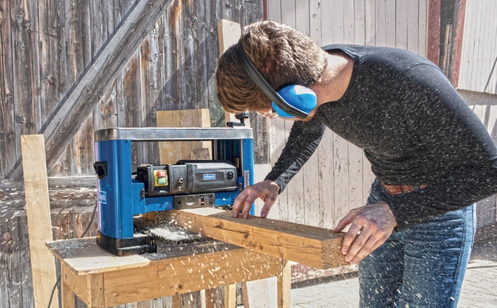 Scheppach Dickenhobelmaschine PLM1800 1500 W - DIY Produktbild Scheppach Dickenhobelmaschine PLM1800 1500 W - DIY bild 3