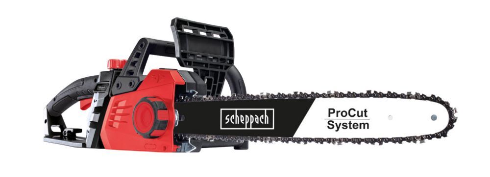 Scheppach Elektro-Kettensäge inklusive ProCut Kette und Schwert 2400 W Produktbild Scheppach Elektro-Kettensäge inklusive ProCut Kette und Schwert 2400 W