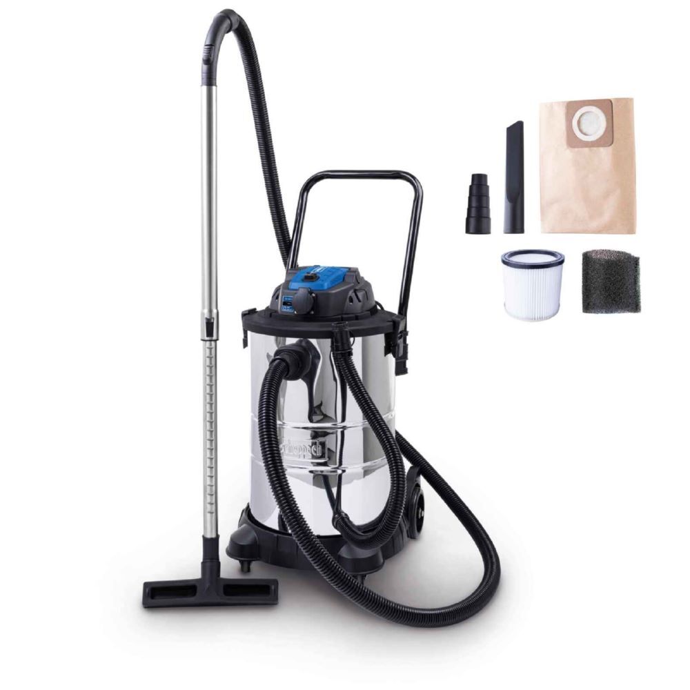 Produktbild Scheppach Elektro Nass Trockensauger VC50 1400 W 3 m Schlauchlänge 5 m Anschlusskabel