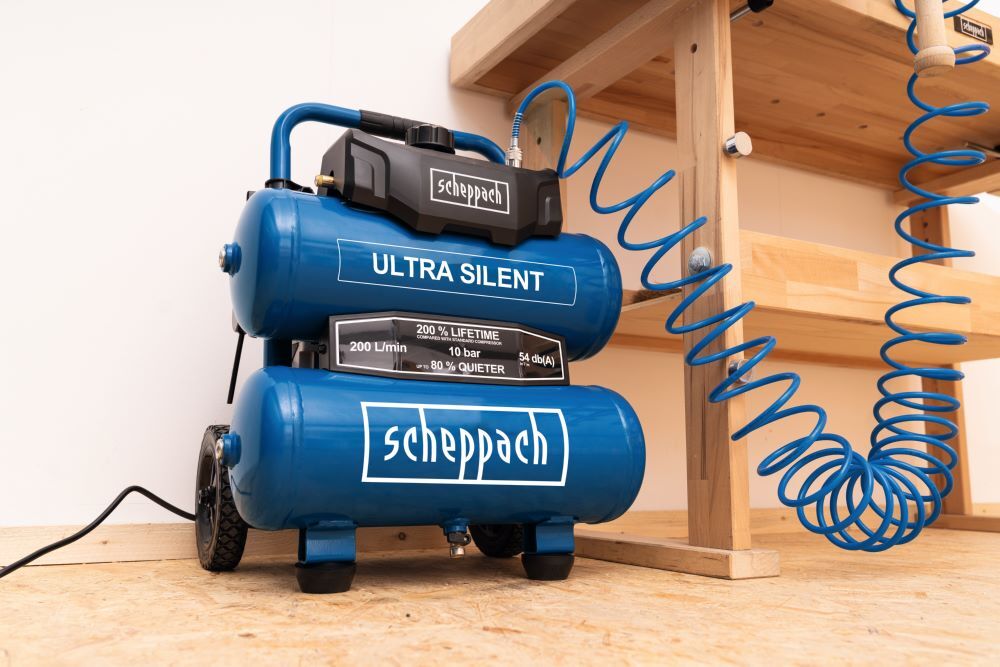 Scheppach Silent-Kompressor 750 W HC20Si-Twin Produktbild Scheppach Silent-Kompressor 750 W HC20Si-Twin bild 3