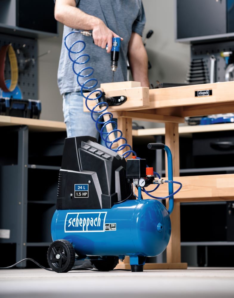 Scheppach Kompressor 1100 W 8 bar HC30ox Produktbild Scheppach Kompressor 1100 W 8 bar HC30ox bild 3