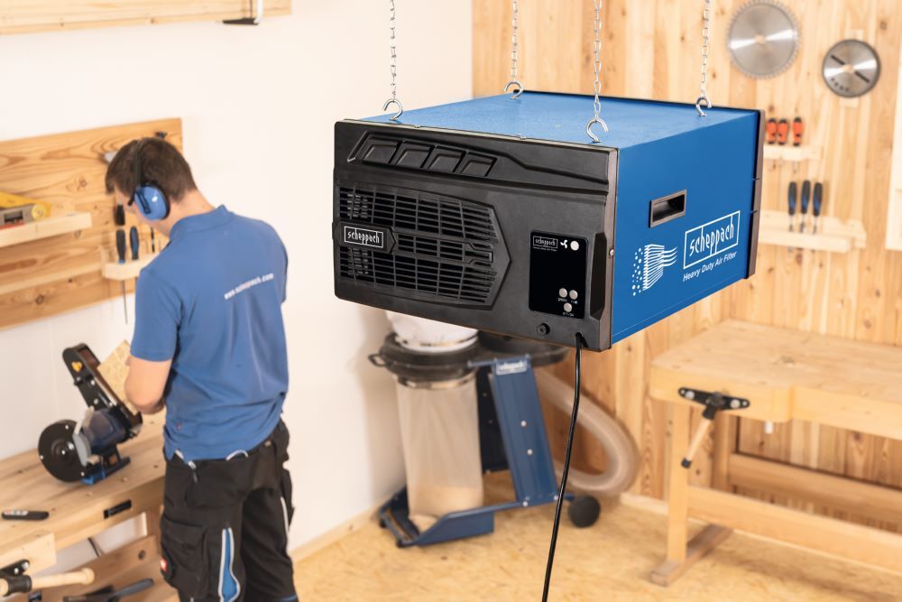 Scheppach Luftfilter HDA-14 Heavy Duty 110 W Produktbild Scheppach Luftfilter HDA-14 Heavy Duty 110 W bild 2