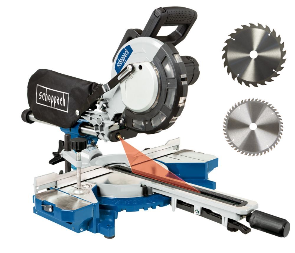 Scheppach Kappzugsäge HM216 mit 2 Sägeblättern Produktbild Scheppach Kappzugsäge HM216 mit 2 Sägeblättern