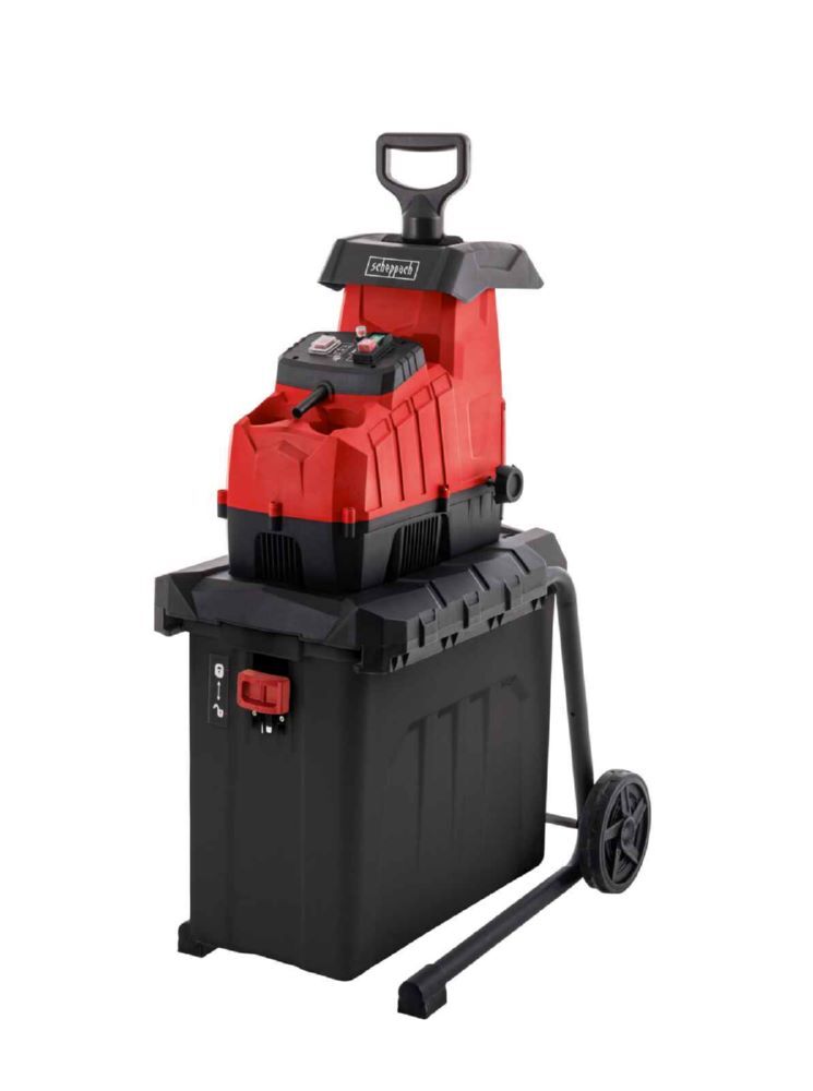 Produktbild Scheppach Elektro Gartenhäcksler GS70 2800 W Leisehäcksler inklusive 56 Liter Fangbox