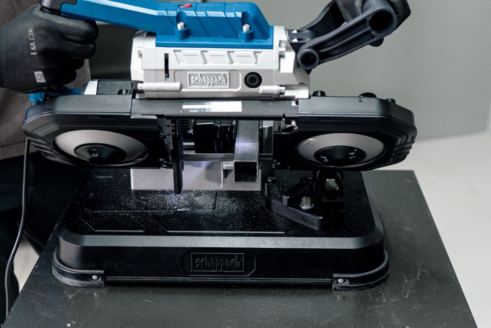 Scheppach Metall-Bandsäge MBS1200 1200 W Motor Produktbild Scheppach Metall-Bandsäge MBS1200 1200 W Motor