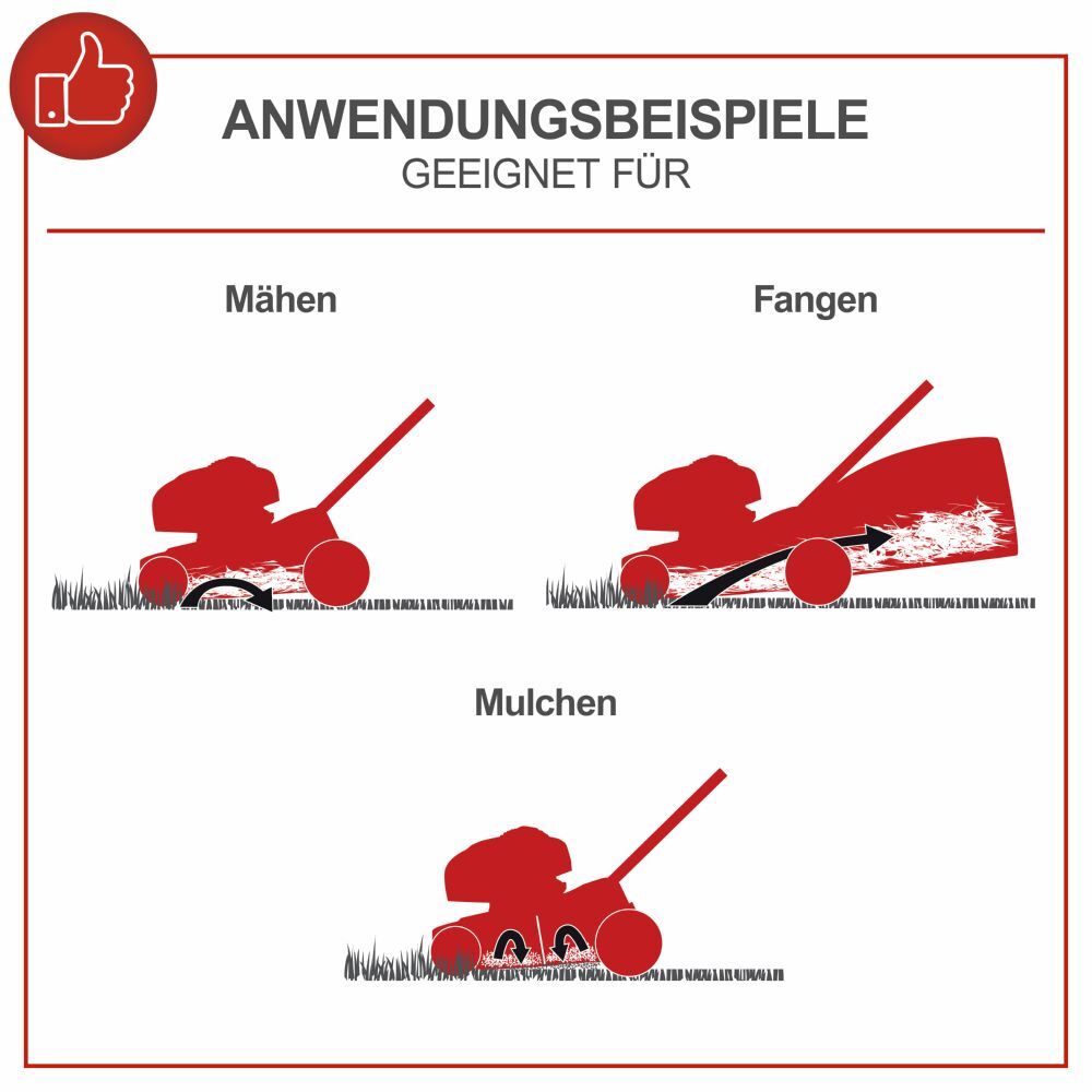 Scheppach 6 in1 Benzin-Rasenmäher mit Radantrieb MS161-46 mit 3,5 PS / 2,6 kW Produktbild Scheppach 6 in1 Benzin-Rasenmäher mit Radantrieb MS161-46 mit 3,5 PS / 2,6 kW bild 6
