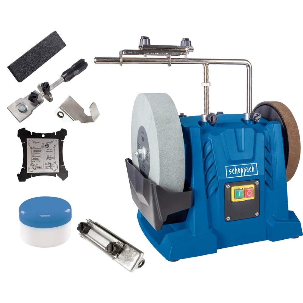 Scheppach Nass Schleifsystem Tiger 7000S 250mm mit Universal Schleifvorrichtung 70 Produktbild Scheppach Nass Schleifsystem Tiger 7000S 250mm mit Universal Schleifvorrichtung 70