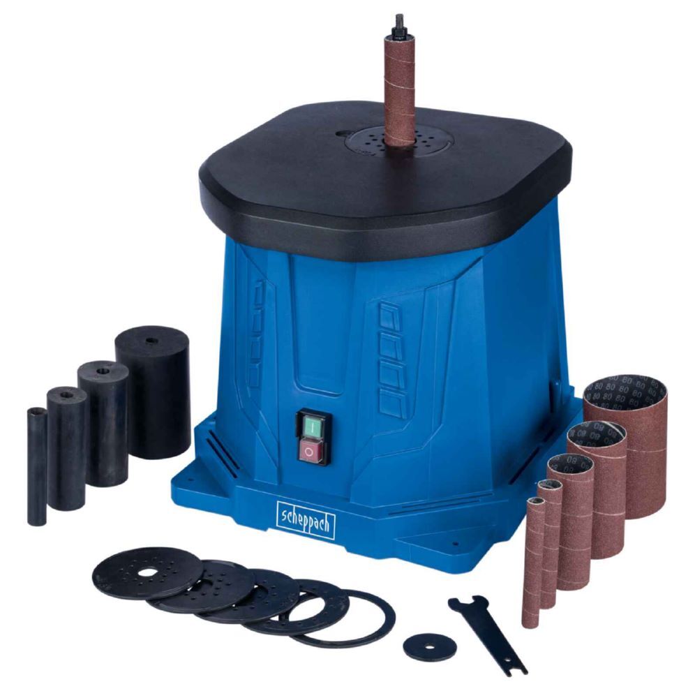 Produktbild Scheppach Oszillierende Spindelschleifmaschine OSM100 450 W 58 min 1 Schleifspindel
