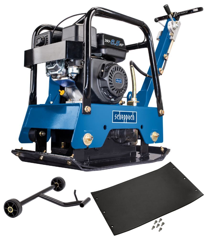 Scheppach Rüttelplatte HP2500S 4 Takt Benzinmotor 6,5 PS Produktbild Scheppach Rüttelplatte HP2500S 4 Takt Benzinmotor 6,5 PS