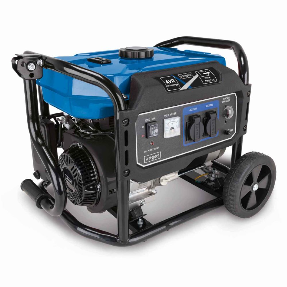 Produktbild Scheppach Stromerzeuger Benzin SG3200x max. 2800 W 2 x 230 V Steckdosen 15 L Tank für 12 h