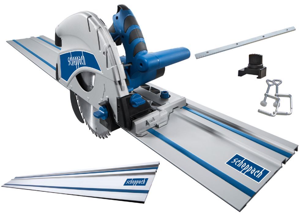 Scheppach Tauchsäge PL75 Führungsschiene 1400 mm Zubehörpaket 1600 Watt Produktbild Scheppach Tauchsäge PL75 Führungsschiene 1400 mm Zubehörpaket 1600 Watt