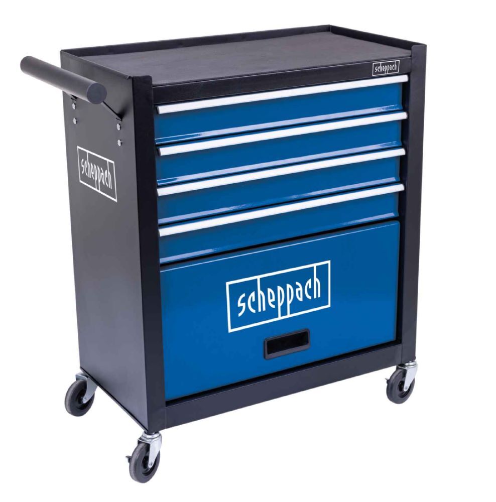 Produktbild Scheppach Werkstattwagen TW1300 leer 5 fach Stauraum fahrbar maximal 120 kg Belastung