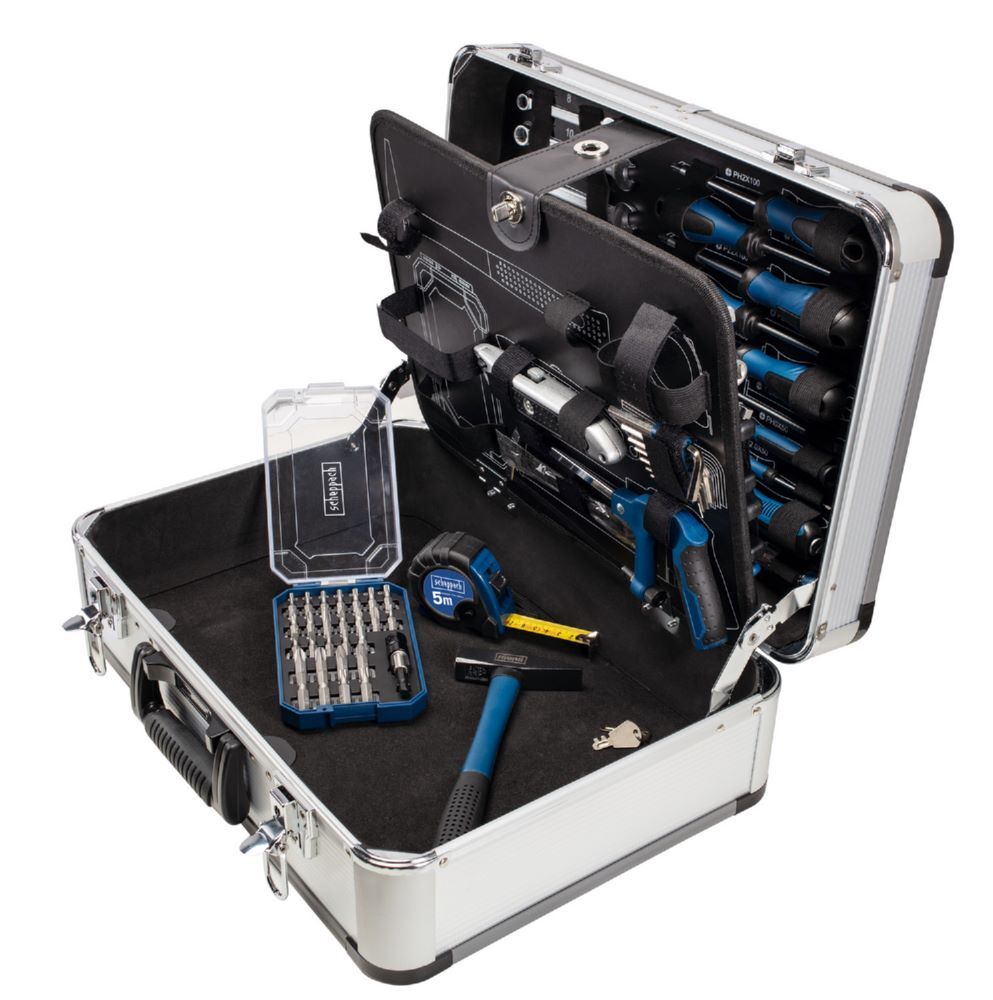 Scheppach Werkzeugkoffer TB150 480 x 180 x 370 mm 101 Teile Produktbild Scheppach Werkzeugkoffer TB150 480 x 180 x 370 mm 101 Teile