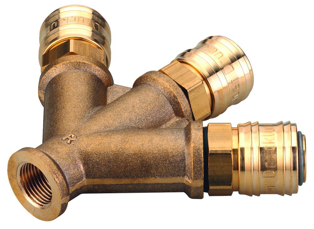 Schneider Verteiler VT 3 G3/8i-3xSK Produktbild Schneider Verteiler VT 3 G3/8i-3xSK