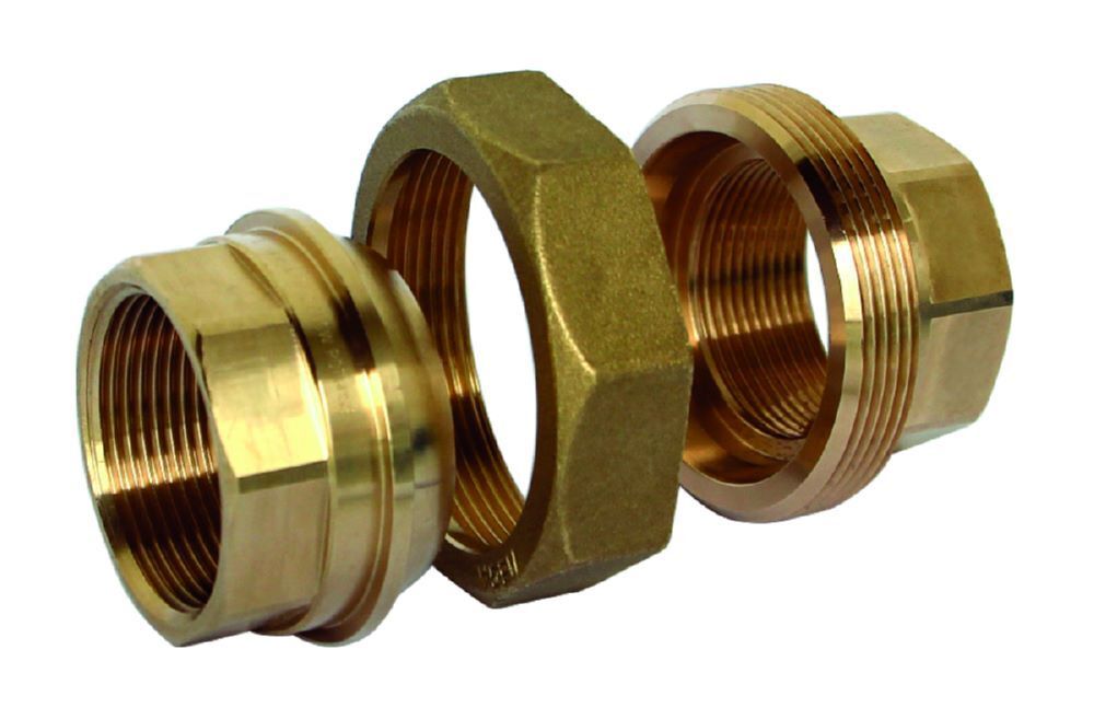 Schneider Druckluft Doppelnippel aus Messing DNL-G2i x G2i Produktbild Schneider Druckluft Doppelnippel aus Messing DNL-G2i x G2i