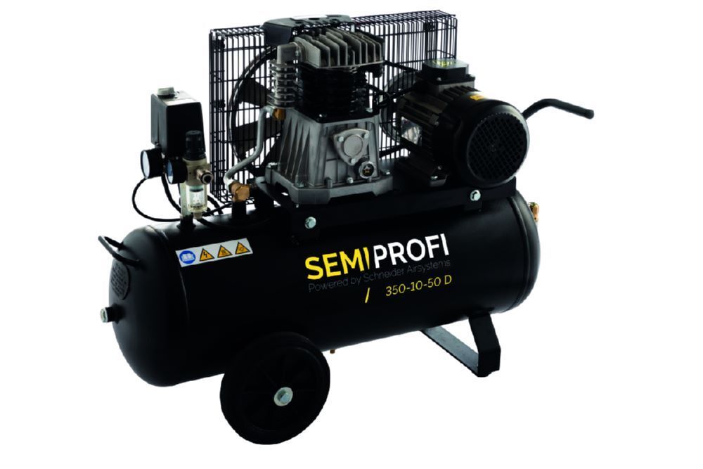 Schneider Druckluft Kompressor SEMI PROFI 350-10-50 D Produktbild Schneider Druckluft Kompressor SEMI PROFI 350-10-50 D