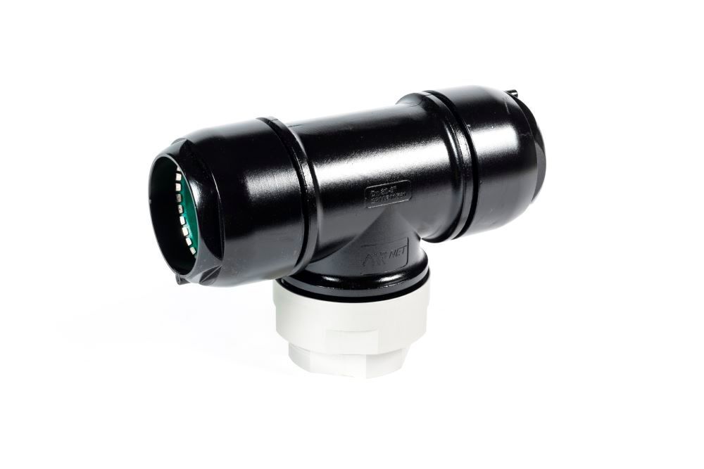 Schneider Druckluft Reduzier T Stück B-S Durchmesser 80 x G2-1/2" i Produktbild Schneider Druckluft Reduzier T Stück B-S Durchmesser 80 x G2-1/2" i