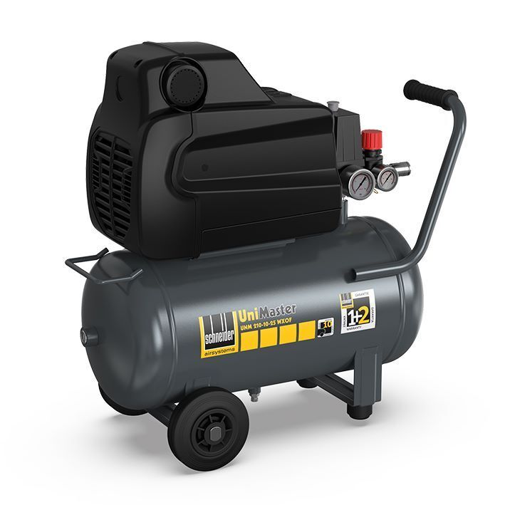 Schneider Druckluft Kolbenkompressor UNM 210-10-25 WXOF 554 x 598 mm Produktbild Schneider Druckluft Kolbenkompressor UNM 210-10-25 WXOF 554 x 598 mm bild 4