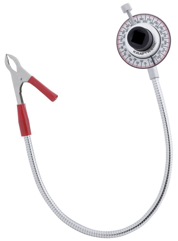 Produktbild KRAFTWERK Drehwinkel Messgerät mit Cliparm 1/2"