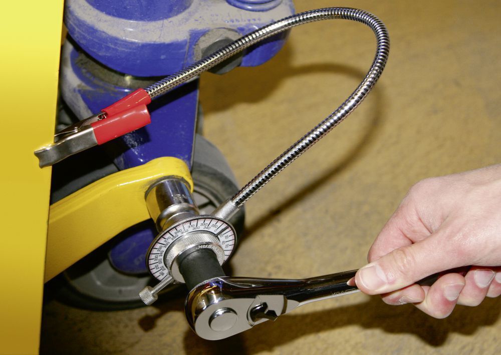 KRAFTWERK Drehwinkel Messgerät mit Cliparm Produktbild KRAFTWERK Drehwinkel Messgerät mit Cliparm bild 2