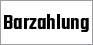 Barzahlung
