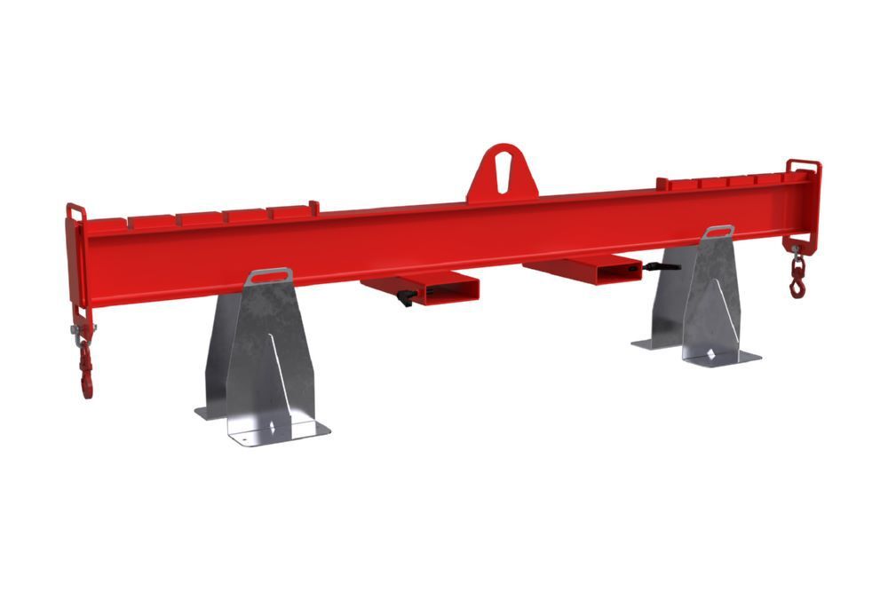 Bauer Balken Traverse BT 3002 feuerrot 3040 x 460 x 715 mm