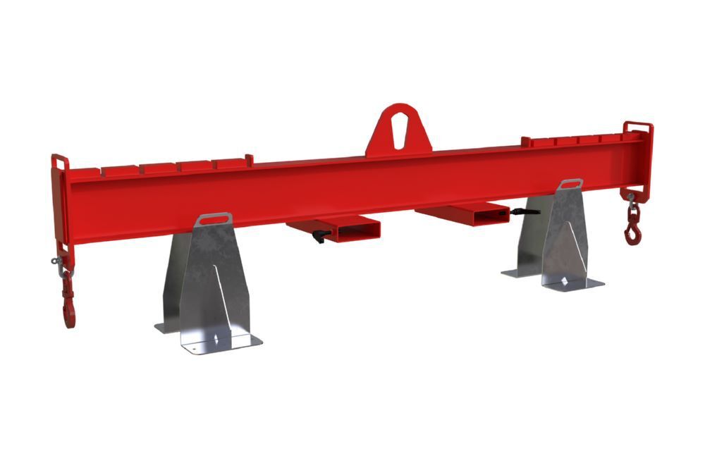 Bauer Balken Traverse BT 3003 feuerrot 3040 x 460 x 805 mm