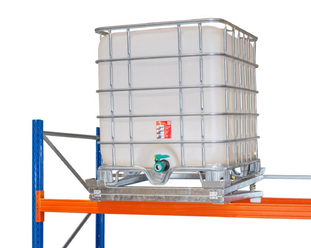 Bauer IBC Restentleerer IR-3 feuerverzinkt 1080 x 1280 x 155 mm
