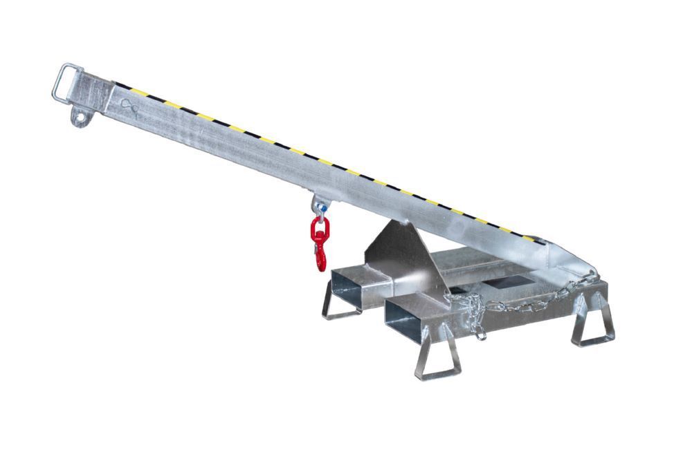 Bauer Lastarm LAT 25-1,0 mit Stützfüße feuerverzinkt 690 x 1675 x 1005 mm