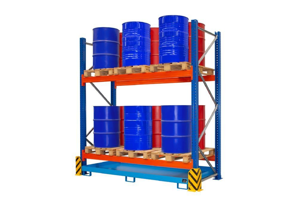 Bauer Umweltregal UR-G 2700, lackiert, Lichtblau Produktbild Bauer Umweltregal UR-G 2700, lackiert, Lichtblau