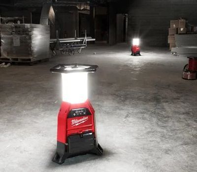 beleuchtung werbeblock milwaukee arbeitsleuchten