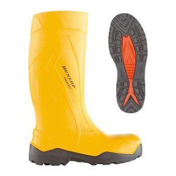 Dunlop Stiefel Purofort+ S5 , Gr.43, gelb