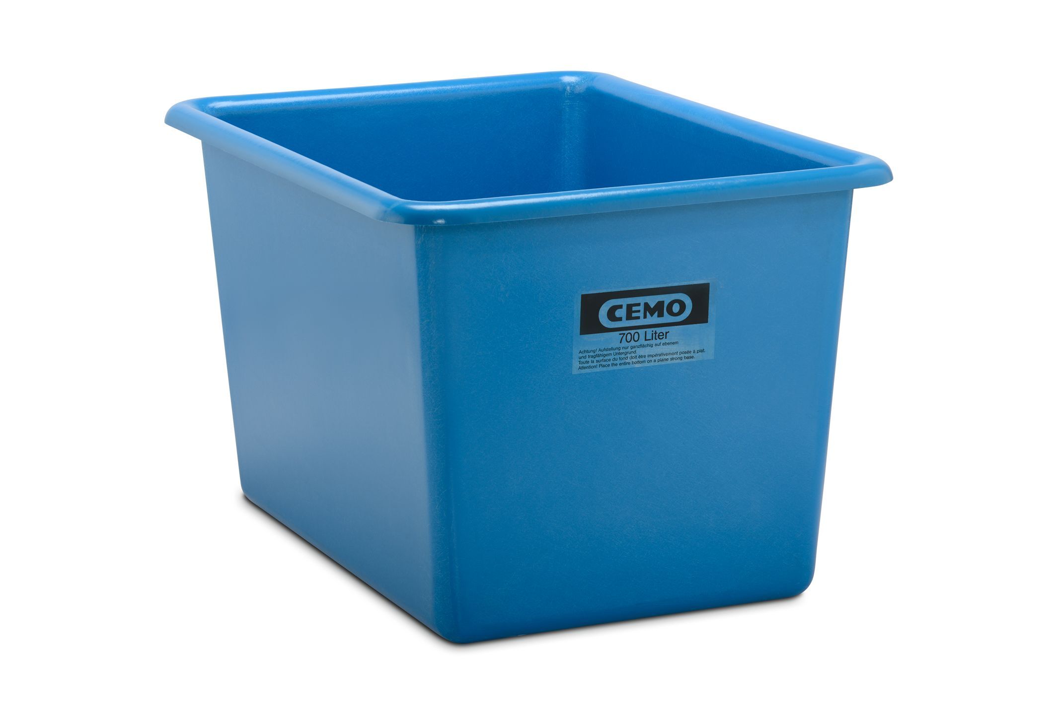 Cemo Rechteckbehälter GFK 700 Liter Produktbild Cemo Rechteckbehälter GFK 700 Liter