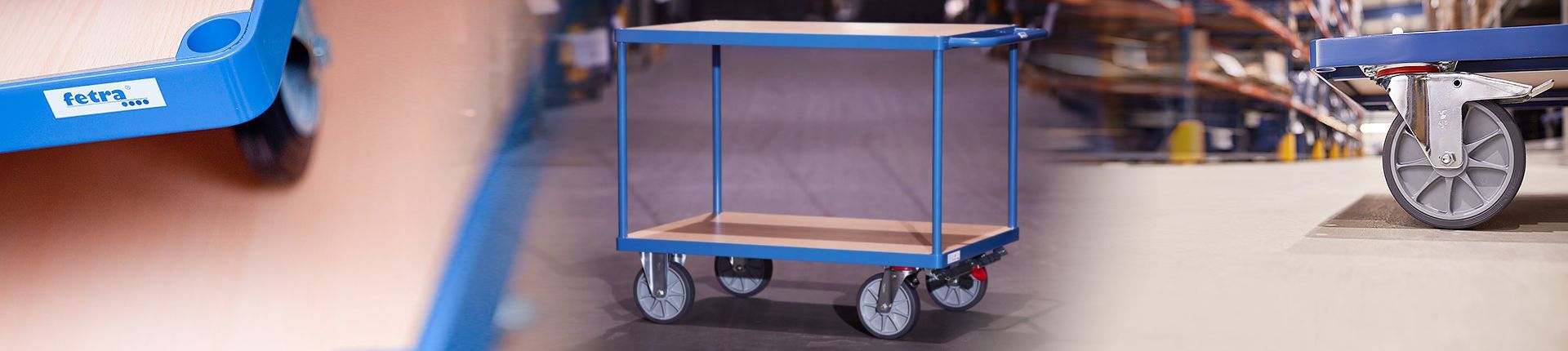 Einblick in das Sortiment von Fechtel Transportgeräte Einblick in das Sortiment von Fechtel Transportgeräte