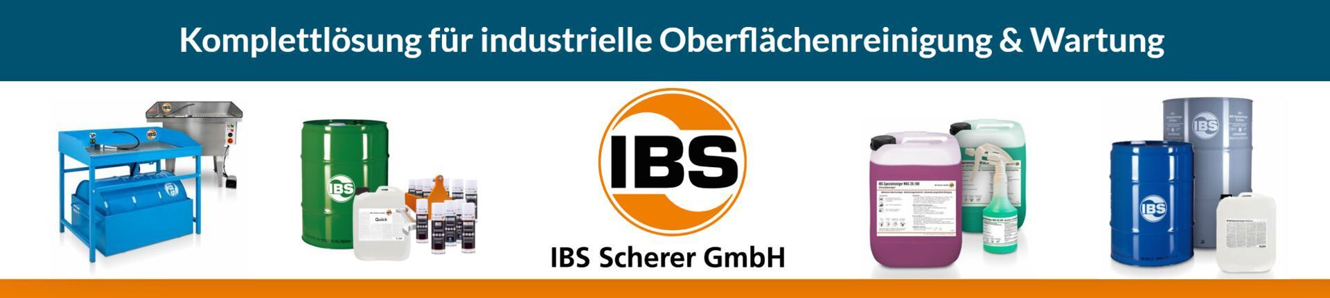 Einblick in das Sortiment von IBS Scherer Einblick in das Sortiment von IBS Scherer