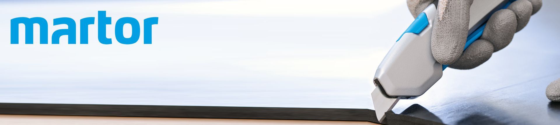 Martor Messer SECUPRO 625 in Nahaufnahme Martor Messer SECUPRO 625 in Nahaufnahme