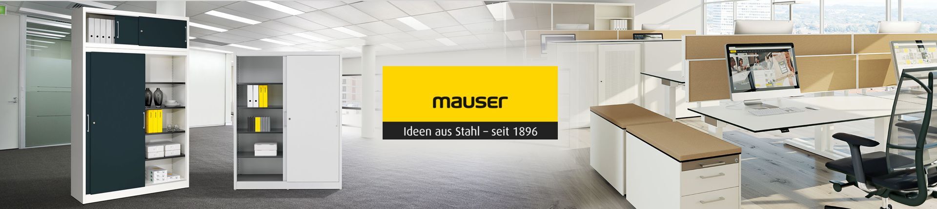 Einblick in das Sortiment von Mauser Stahlmöbel Einblick in das Sortiment von Mauser Stahlmöbel