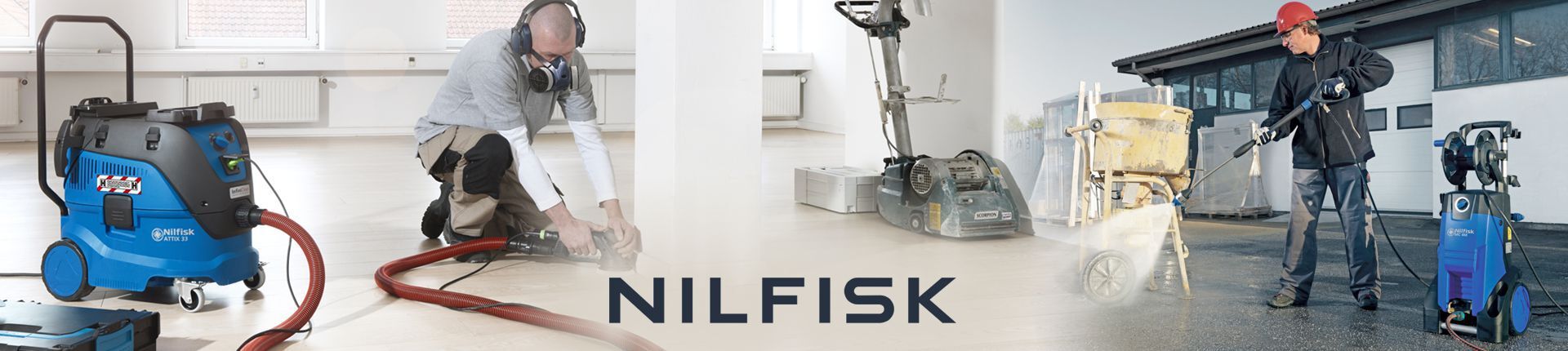 Einblick in das Sortiment von Nilfisk