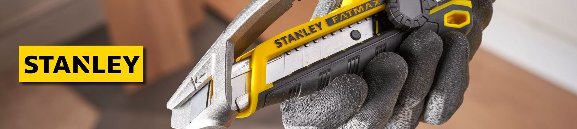 Stanley FatMax Cutter Messer in Nahaufnahme