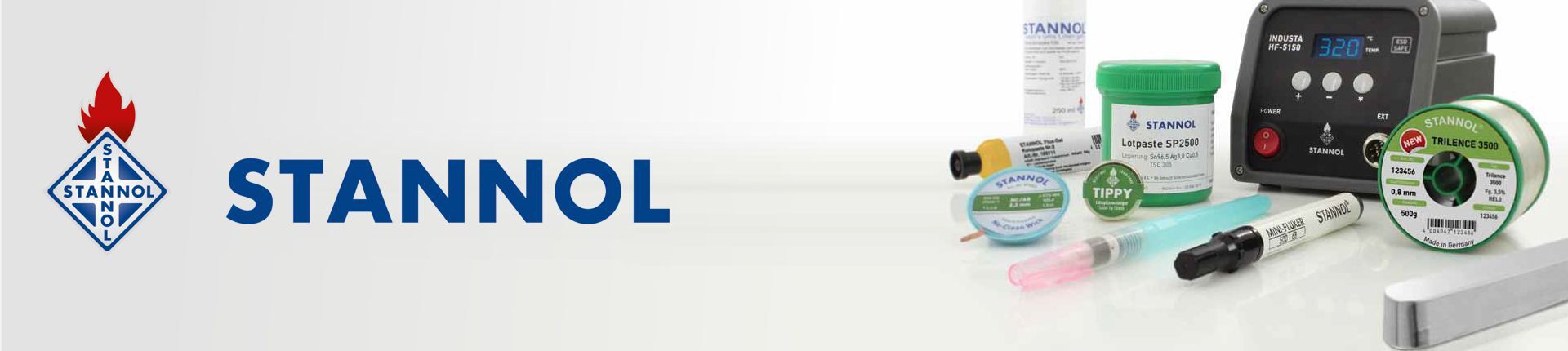 Stannol Löt-Zubehör im Überblick Stannol Löt-Zubehör im Überblick